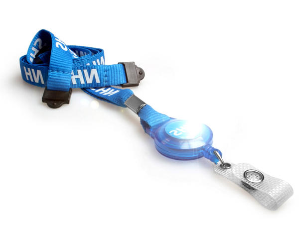 NHS Staff Lanyards with Breakaways & Card Reel (Pack of 100